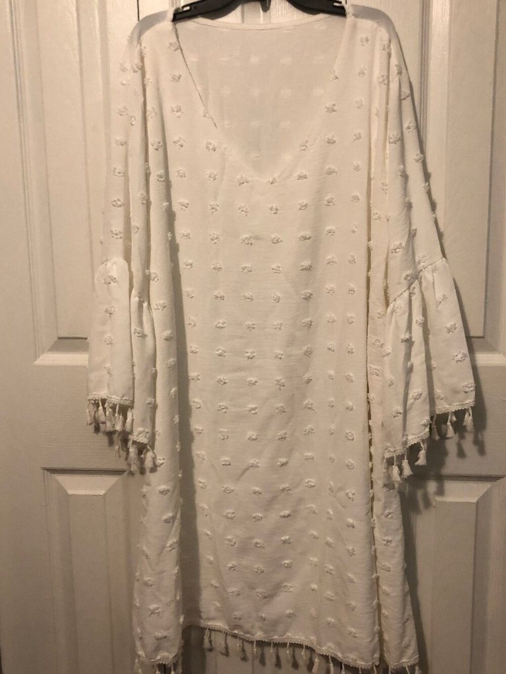 One Size White Beach coverup